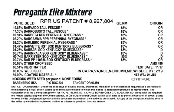 Elite Grass Mixture