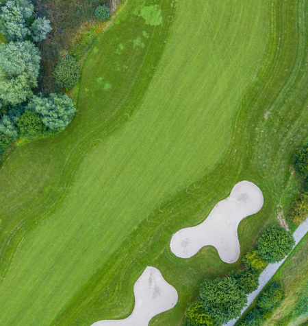 Golf Course Aerial View